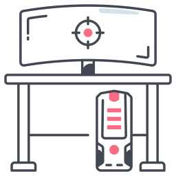 conjunto de computador Ícone