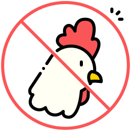 No chicken icon