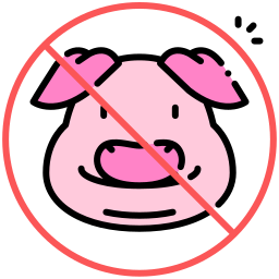 No pork icon