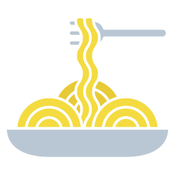 pâtes Icône