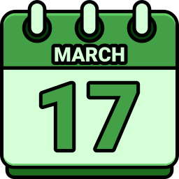 17 maart icoon