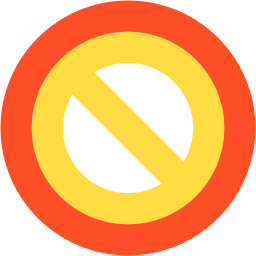 proibição Ícone