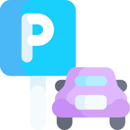 parcheggio auto icona