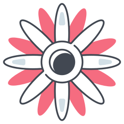 Gerbera daisy icon