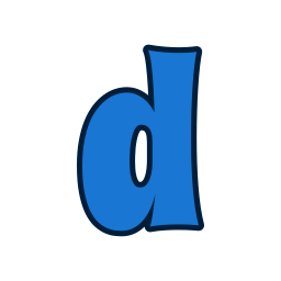 Letter D icon