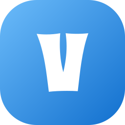 文字 v icon