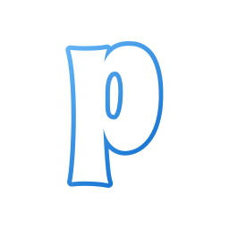 文字 p icon