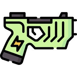 pistola stordente icona