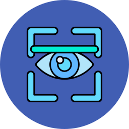 Eye scanner icon