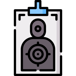 Shooting target icon