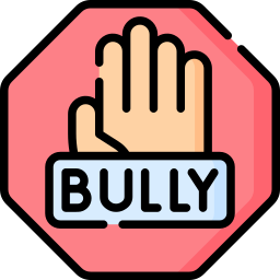 Stop bullying icon