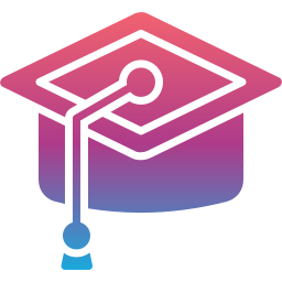 Graduation cap icon