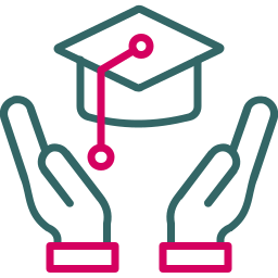 formazione scolastica icona