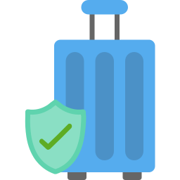 bagage verzekering icoon