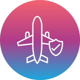 Travel insurance icon