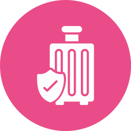 bagage verzekering icoon