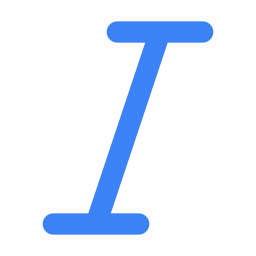 Italic icon