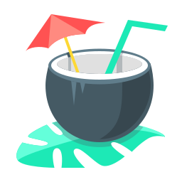 Piña colada icon