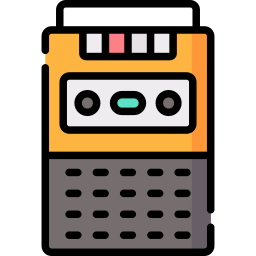 Tape recorder icon