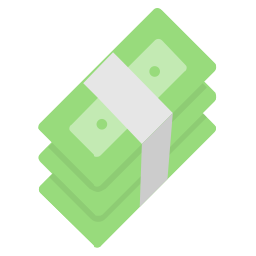 Money stack icon