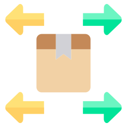 distribuição Ícone