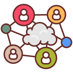 connessione di rete icona