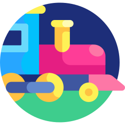 Toy train icon