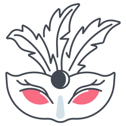 Party mask icon