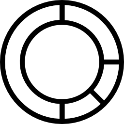 diagramme circulaire Icône