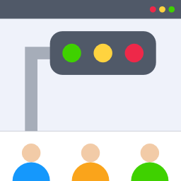 Traffic light icon