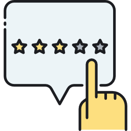 Customer review icon