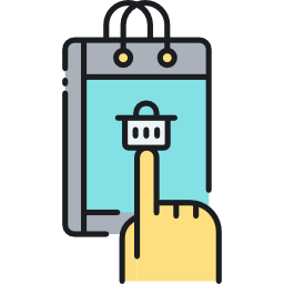 Shopping bag icon