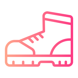 Hiking boots icon