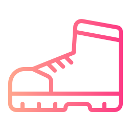 Hiking boots icon