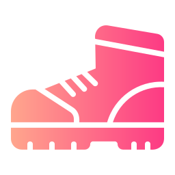 Hiking boots icon