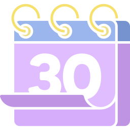 data kalendarza ikona