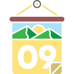 Calendar date icon