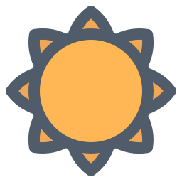 Sun flower icon