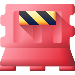 Water barrier icon