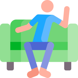 Сидячий иконка