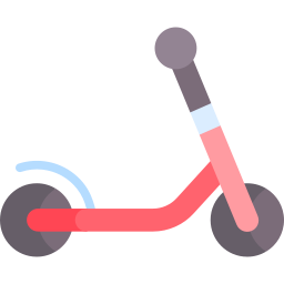 scooter elettrico icona