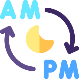 am pm ikona