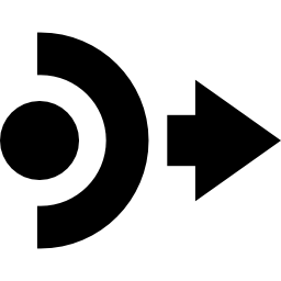 movimiento a la derecha icono