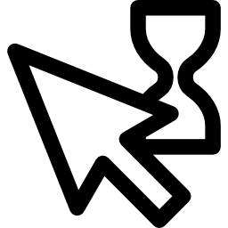 espera cursor icono