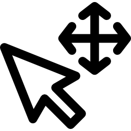 mover flechas icono