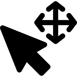 mover flechas icono