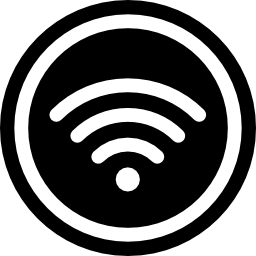 bouton wifi Icône