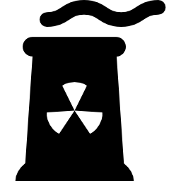 planta nuclear icono