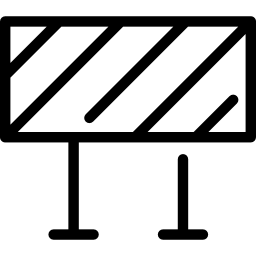 panel drogowy ikona