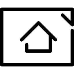 plano de la casa icono